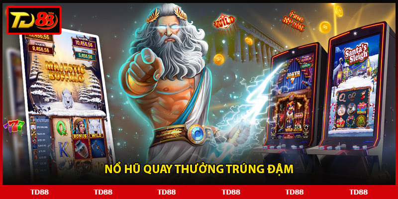 Nổ hũ quay thưởng trúng đậm